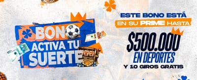 Bono de Bienvenida Explosivo banner